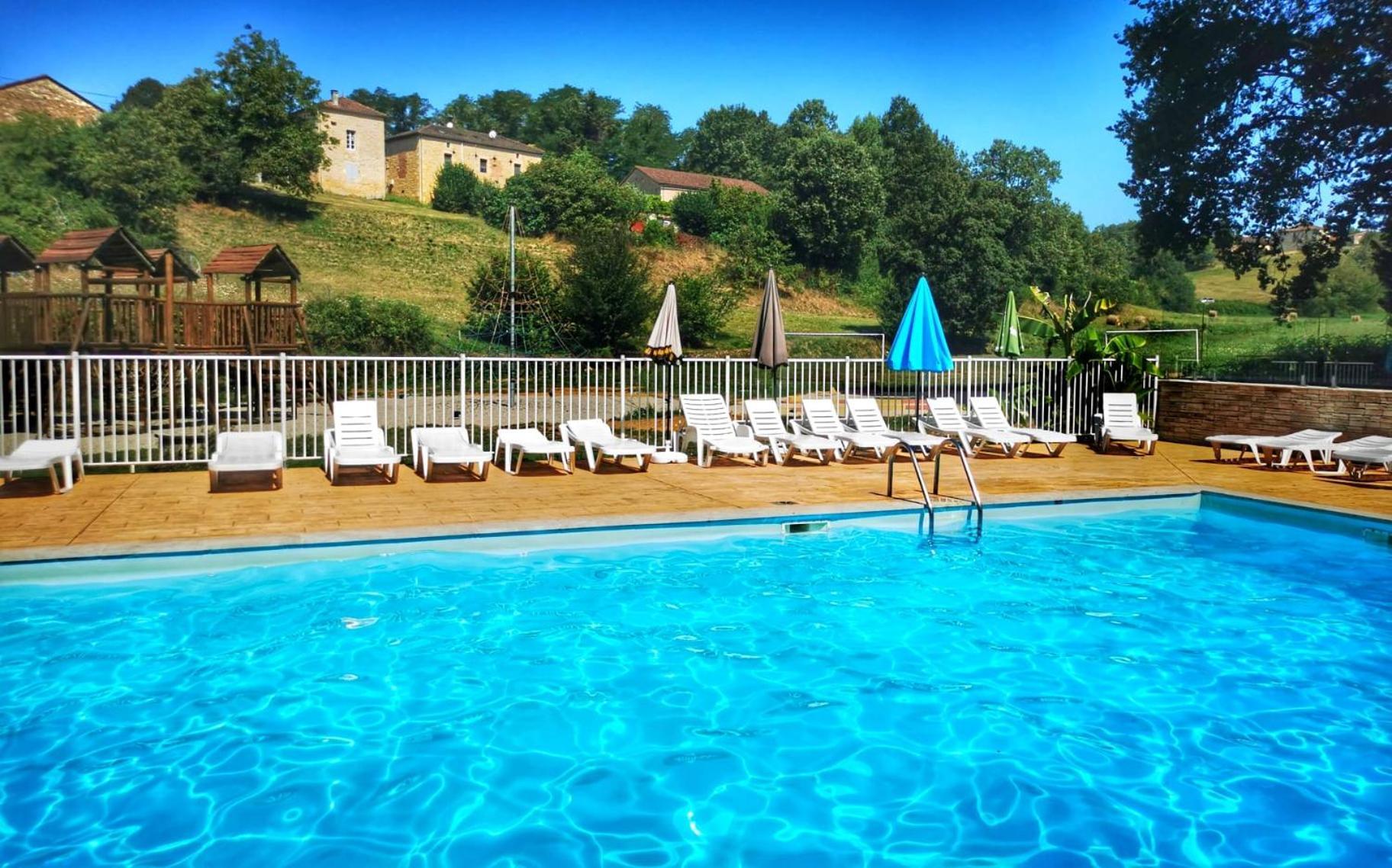 Camping Nature Le Valenty Mobil-Home-Dordogne Panoramique Clim Piscine Soturac Eksteriør bilde